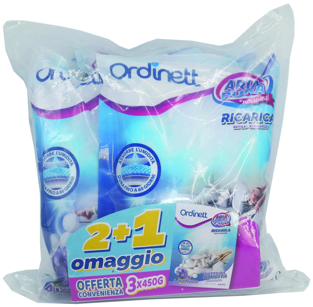 Giò Style Ordinett RICARICA SALI LAVANDA 450 GRAMMI PZ.3 8.00 confezioni