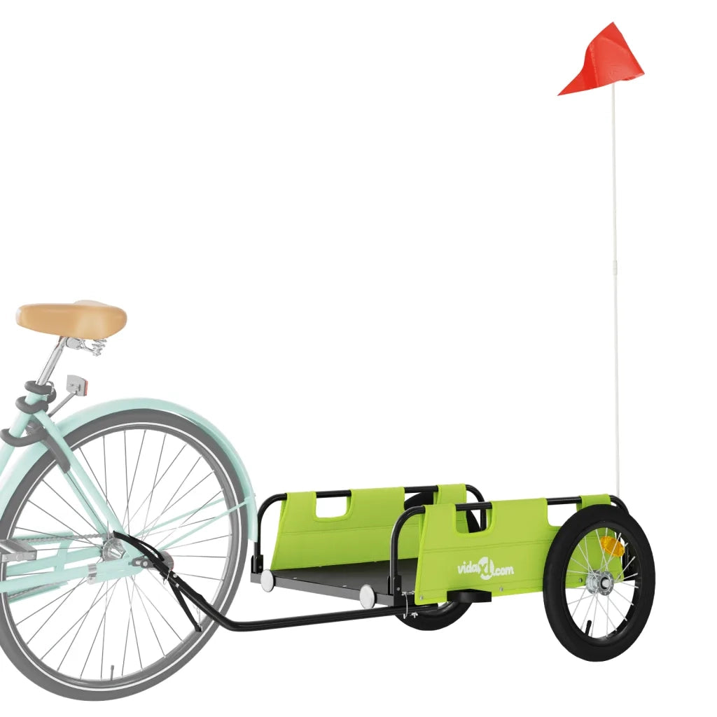 Rimorchio da Bici Verde Oxford e Ferro CFW5149507