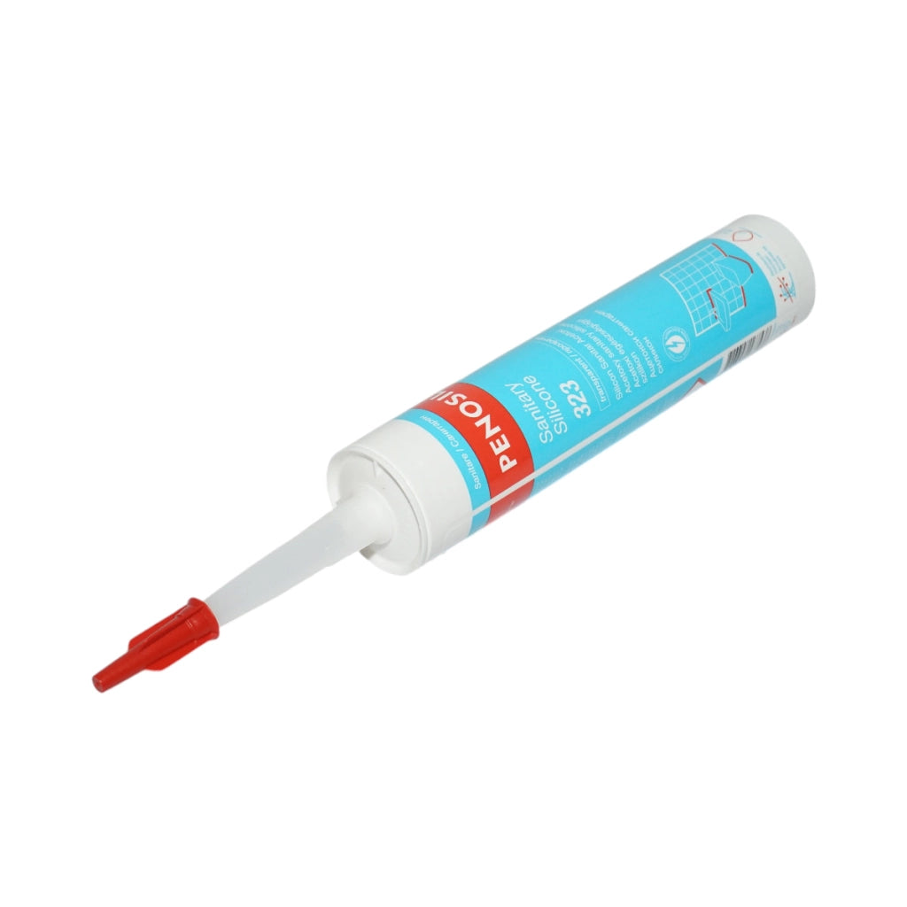 Silicone sanitario sigillante trasparente resistente alla muffa 280 ml – Sanitary Silicone 323 Penosil