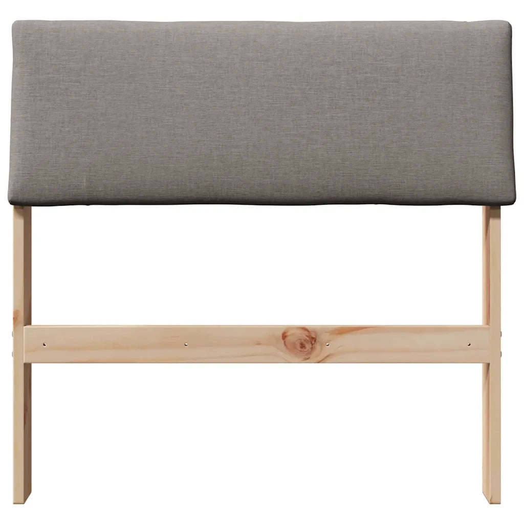 Testiera imbottita Talpa 80 cm Pino massello 879147
