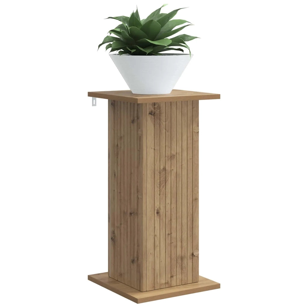 Supporto per piante Rovere Artigianale 30,5 x 30 x 60,5 cm 899796