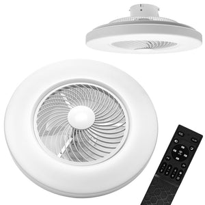 Lampadario Con Ventilatore App1551-c White