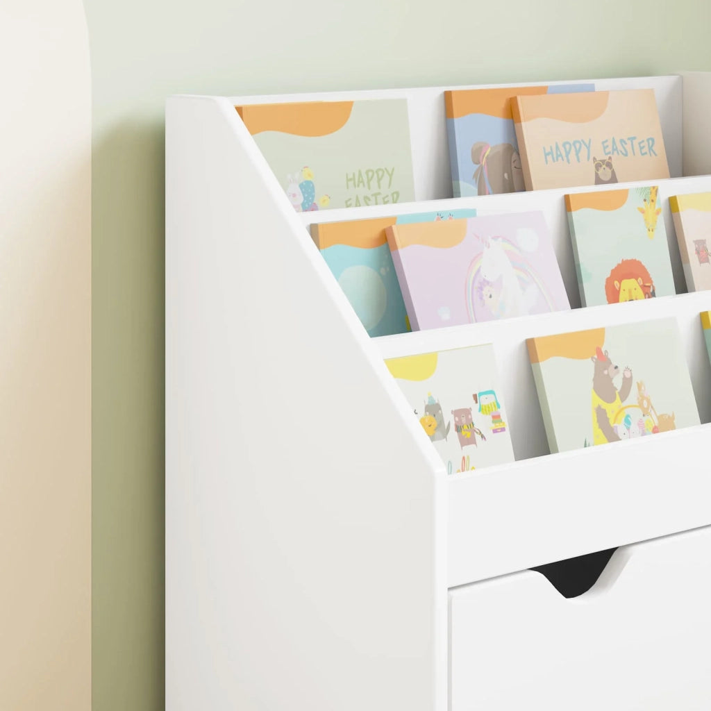 Libreria per Bambini Bianco 60 x 29,5 x 69 cm Legno multistrato 892389