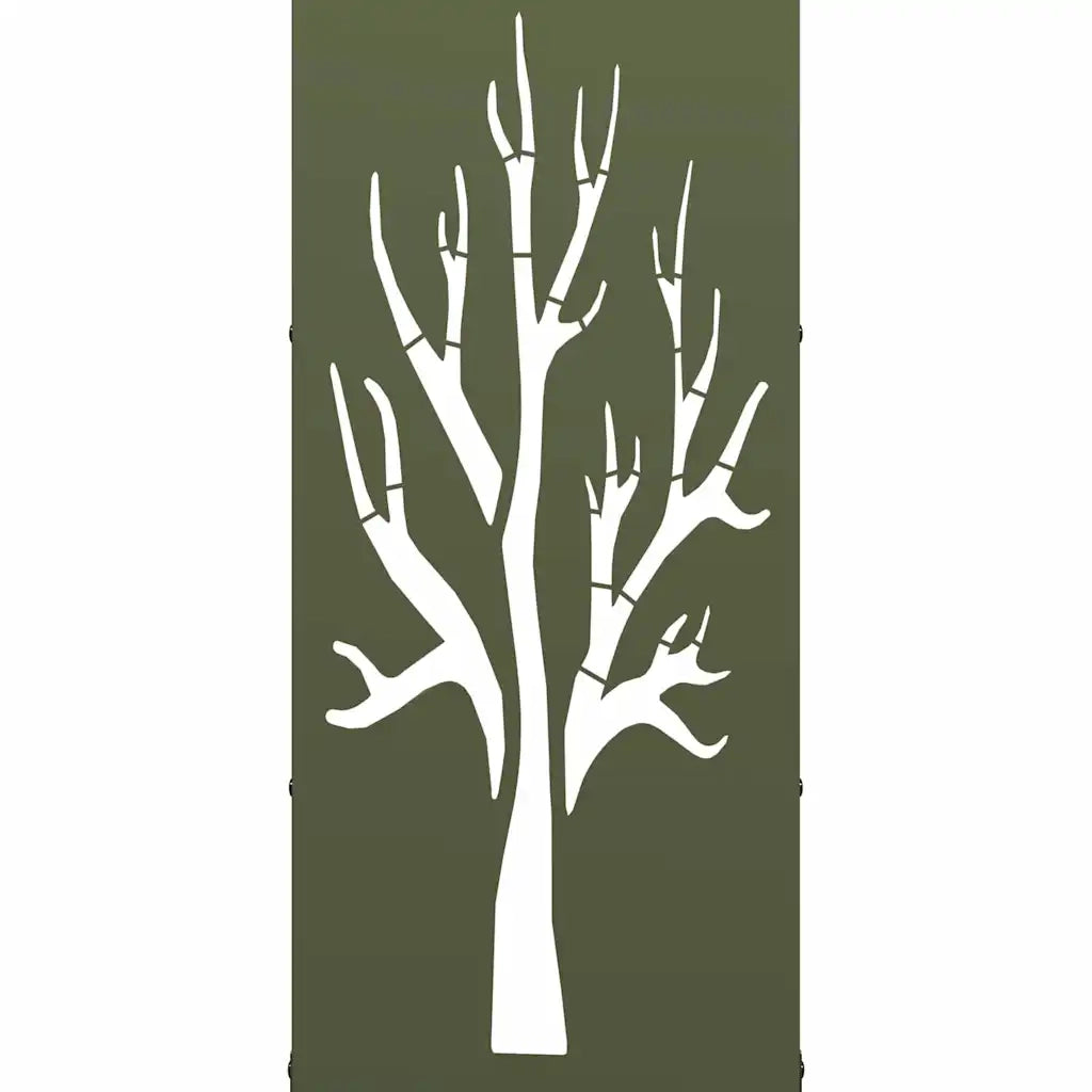 Rastrelliera per Legna da Ardere Verde Oliva 40x30x80 cm 864228