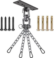Hanger per tazza per soffitto - rotazione 360 gradi - visualizzazione 3D - sistemi di allenamento di resistenza - fotografia aerea - sospensione per yoga - lettino per esterni - cintura di resistenza - set in legno - 600 lbs