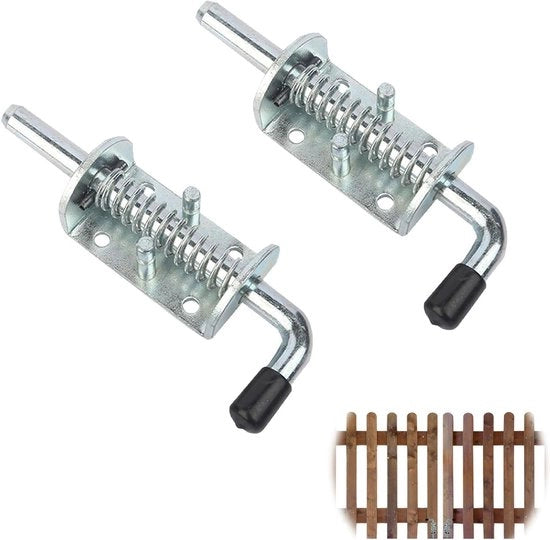 Impianti di chiusura a vetro per 2pacchi in acciaio inox 304 per porte di serra, finestre e garage.