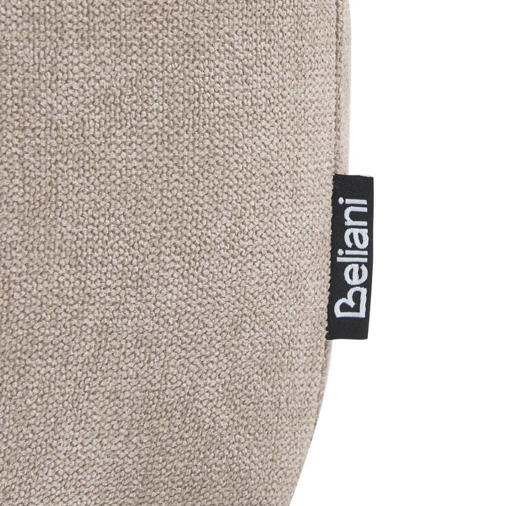 Panca da ingresso con contenitore gambe in legno di pioppo in tessuto facile da pulire beige piano ribaltabile stile moderno