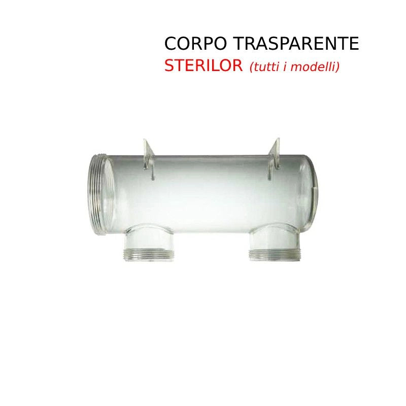 Corpo Trasparente Per Cella Elettrolitica Compatibile Sterilor