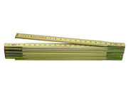 12pz doppiometro in legno naturale  lunghezza mt.2 cod:ferx.vit8851