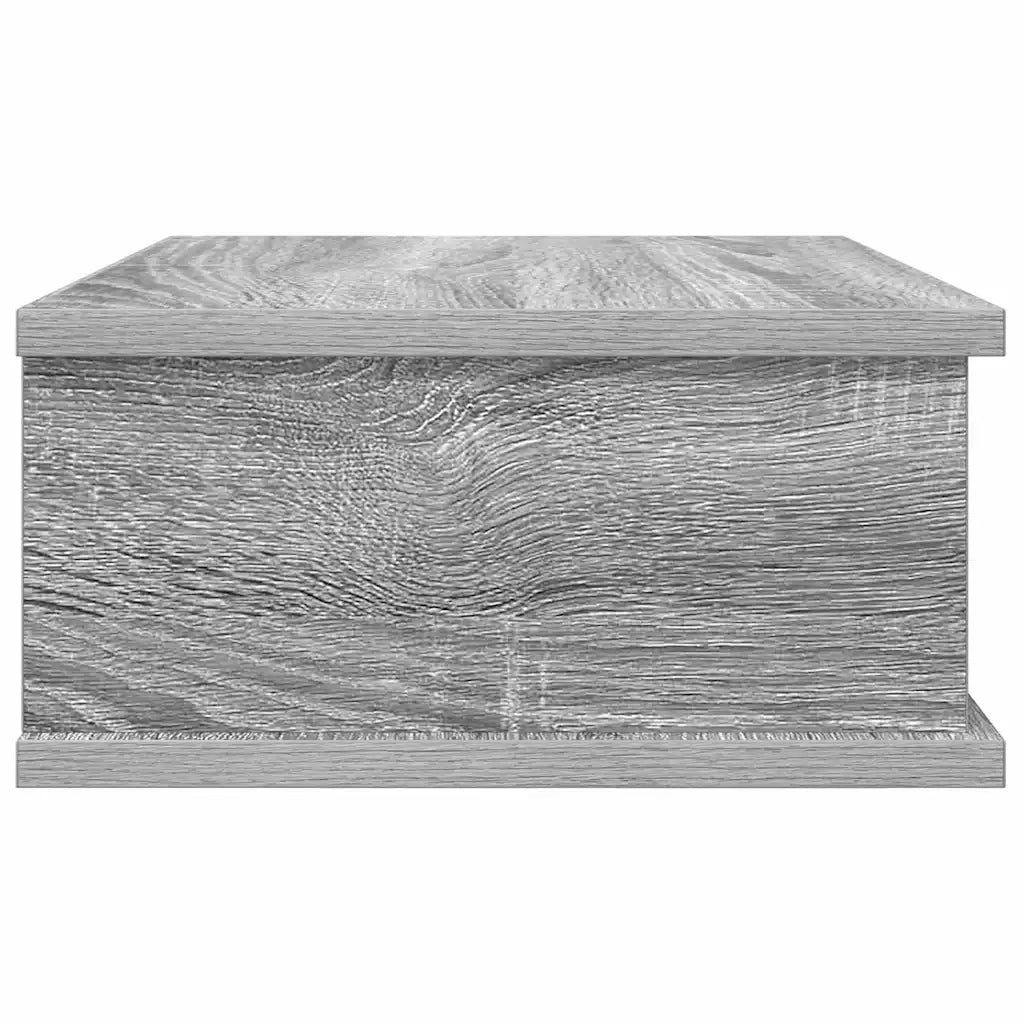 Comodino Grigio Sonoma 40 x 31 x 15 cm Legno ingegnerizzato 891114