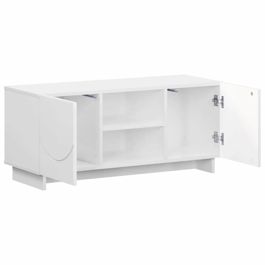 Supporto TV 90 x 34.5 x 40 cm Bianco Legno ingegnerizzato 8011477