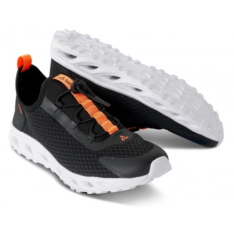 TS10 SNEAKER NERE/ARANCIONI 38
