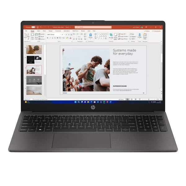 HP 250 G10 (9B9R5EA) - NOTEBOOK 15.6"" FHD - CPU INTEL i7-1335U - RAM 8GB - SSD 256GB - NO DVD - W11 HOME