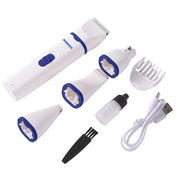 Kit Rasoio + Trimmer + Lima Unghie Cordless per Cani e Gatti (D-T65) | Daewoo