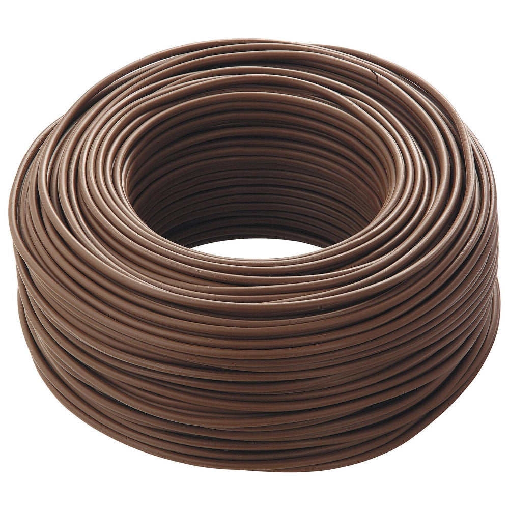 Cavo elettrico marrone multipolare in pvc fs18or18 - 1mt, scegli se  5x1-5mq