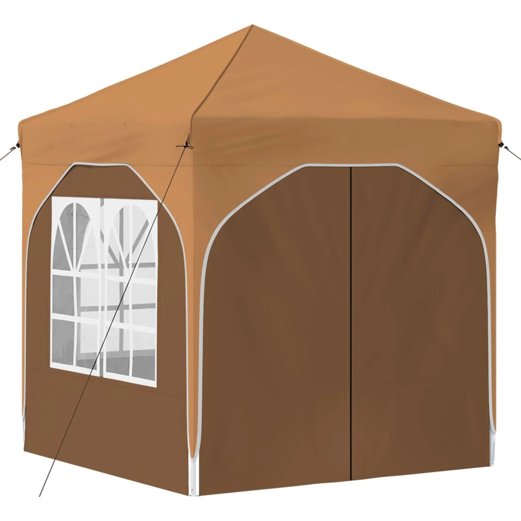 Tenda per feste a pop-up 192 x 192 x 245 cm Beige 42019837