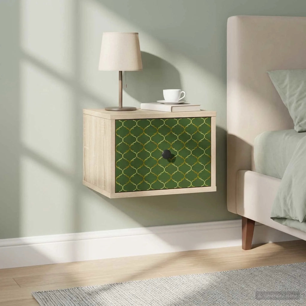 Mobiletto da comodino a parete GELEEN Rovere Sonoma 8007437