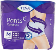 TENA LADY PANTS PLUS NIGHT IN TAGLIA M CONFEZIONE DA 12 PEZZI