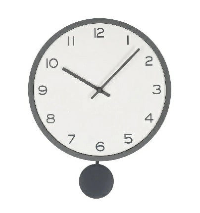 OROLOGIO PARETE BAYRON GRIGIO C-PENDOLO - BIZZOTTO