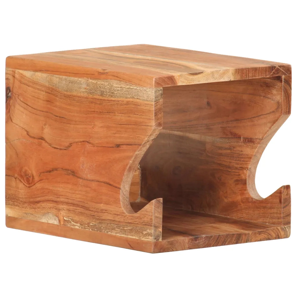 Supporto Bicicletta da Parete 35x25x25 cm in Legno di Acacia CFW8209631