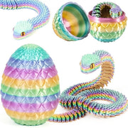 Serpentino da ufficio 3D stampato - giocattolo - serpente - regalo - mobile - serpente animato 30 cm