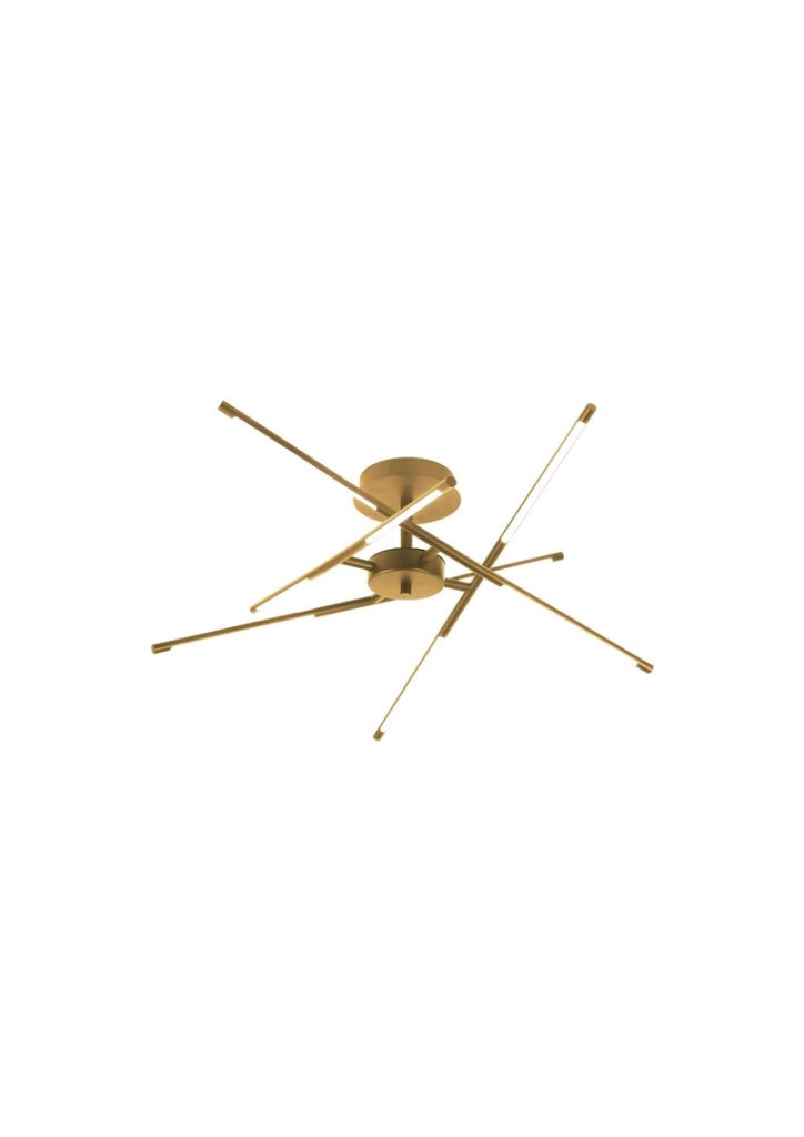 Plafoniera LED oro design 40W 3000K Rabalux Henli2