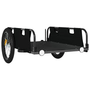 Rimorchio per trasporto biciclette tessuto Oxford ferro nero 02_0044401