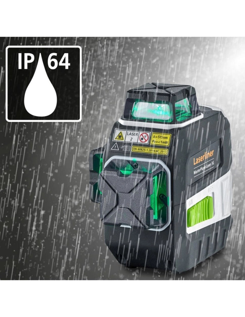 Laser 3D verde LASERLINER MasterPlane-Laser 3G Plus 031.400A