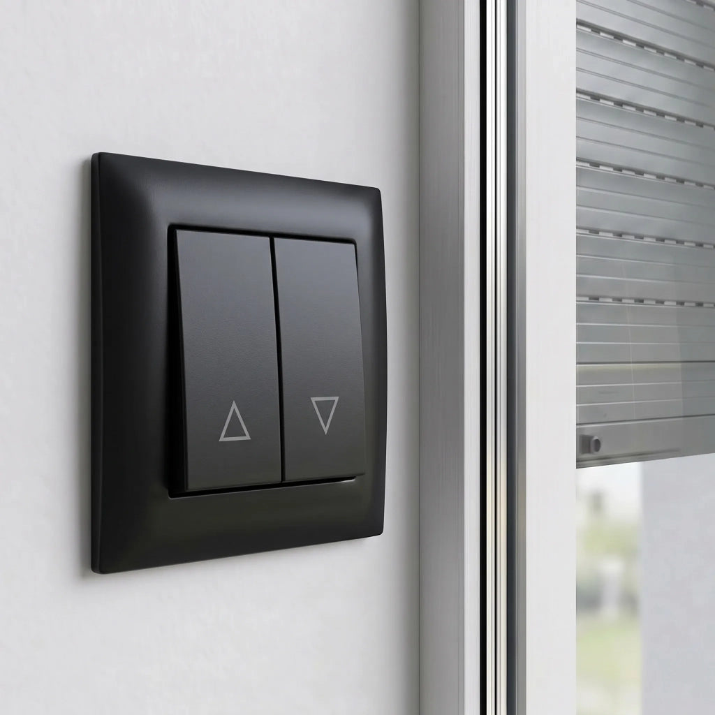Interruttore Per Veneziane Oste Jnh009-w Black