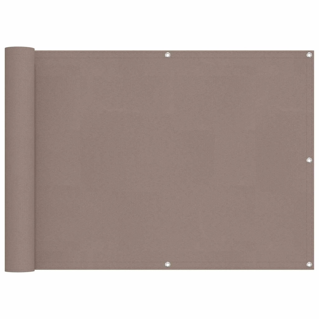 Schermo da balcone 75 x 200 cm Oxford alu rivestito in PU 42030732