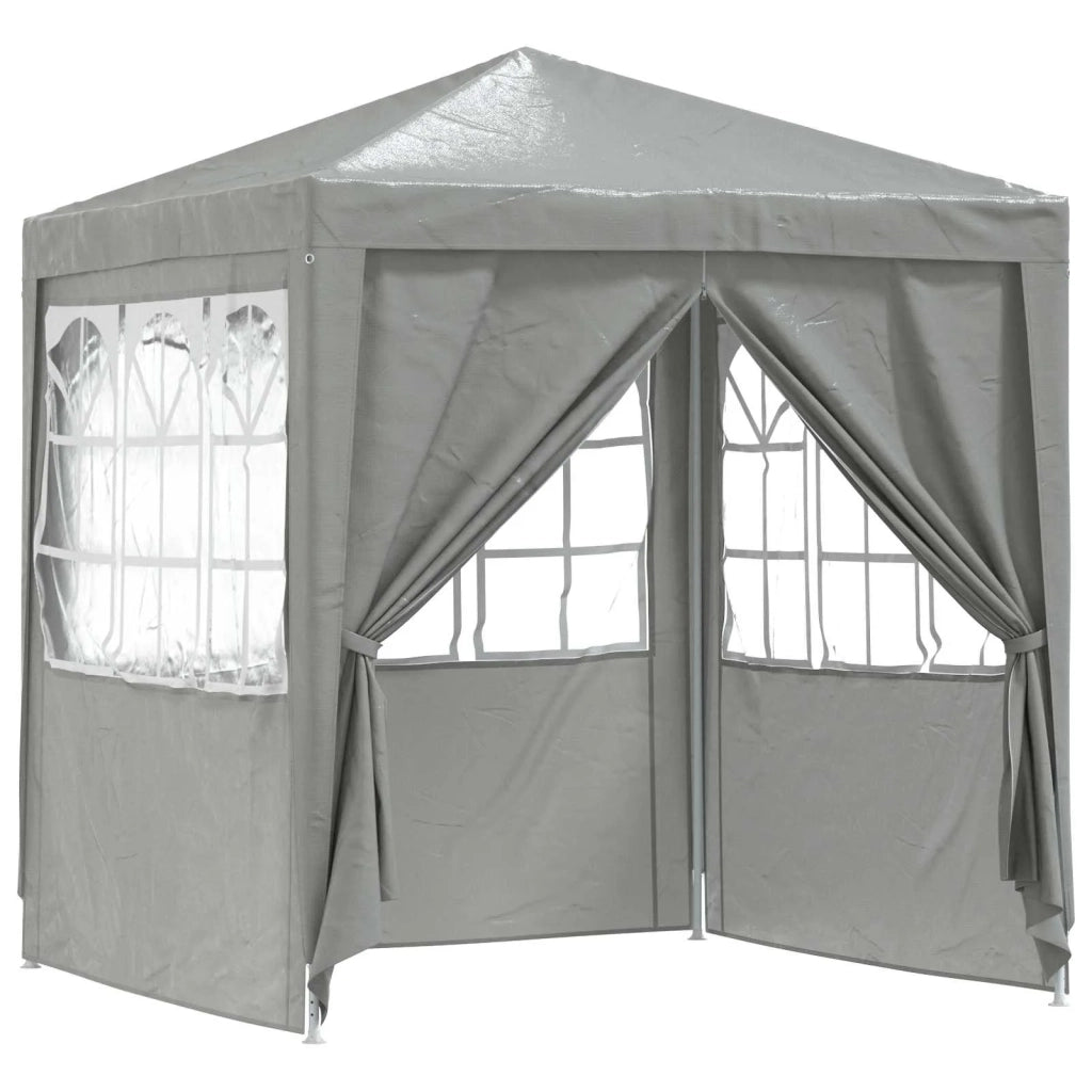 Tenda Party Grigio chiaro 200 x 200 x 240 cm PE e Acciaio 42032995