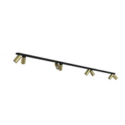 Plafoniera barra Nowodvorski MONO 7754 8xGU10 nero ottone