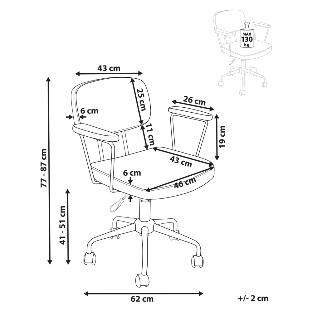 Sedia da ufficio tradizionale in tessuto girevole regolabile verde stile moderno home office