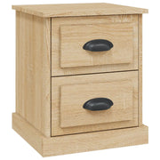 Comodino | Armadio da Notte | Mobiletto da notte Rovere Sonoma 39x39x47,5 cm in Legno Multistrato