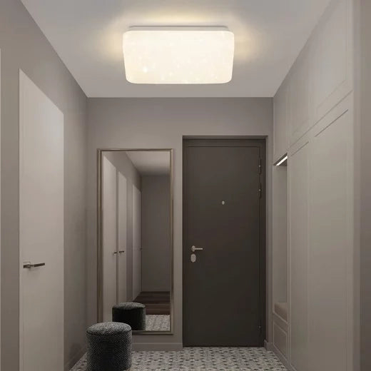 ZMH Lampada da soffitto plafoniera LED moderna forma stella 21 cm per soggiorno camera letto