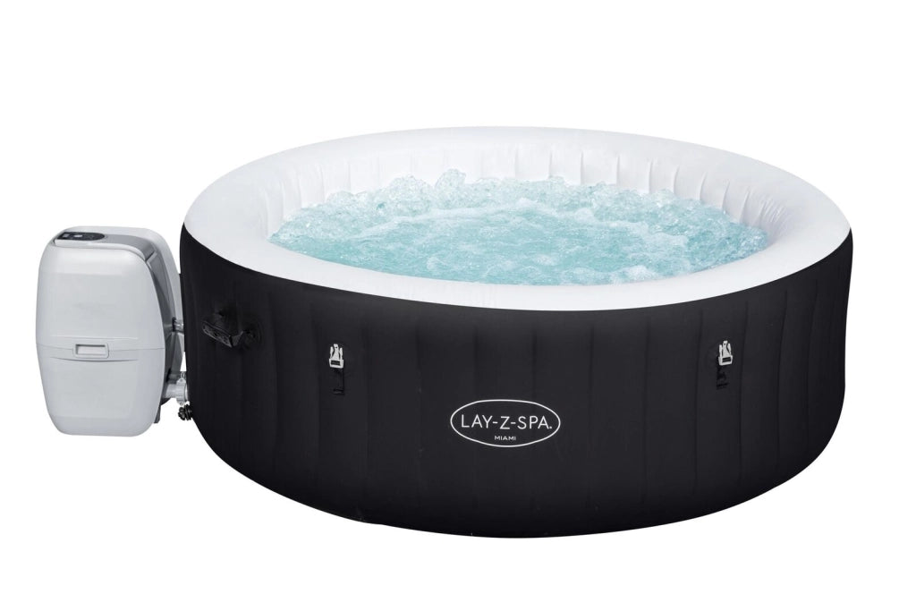 Bestway 60001 vasca idromassaggio e spa 669 L 4 persona(e) Rotondo Nero, Grigio, Bianco