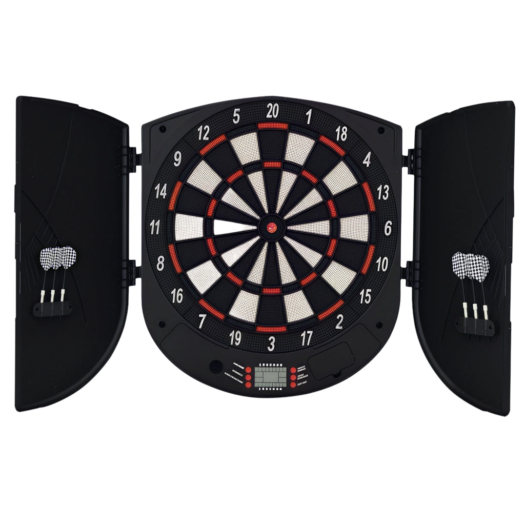 Gioco Freccette Elettronico ¨C zephmum ¨C 44x4,4x50 cm Nero