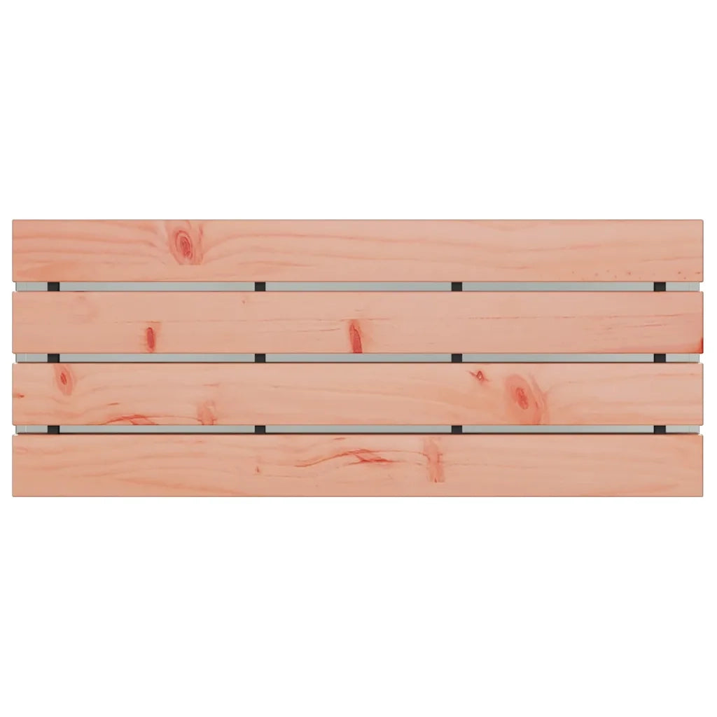 Panchina da giardino Argento 100 x 40 x 43 cm Acciaio zincato 874910