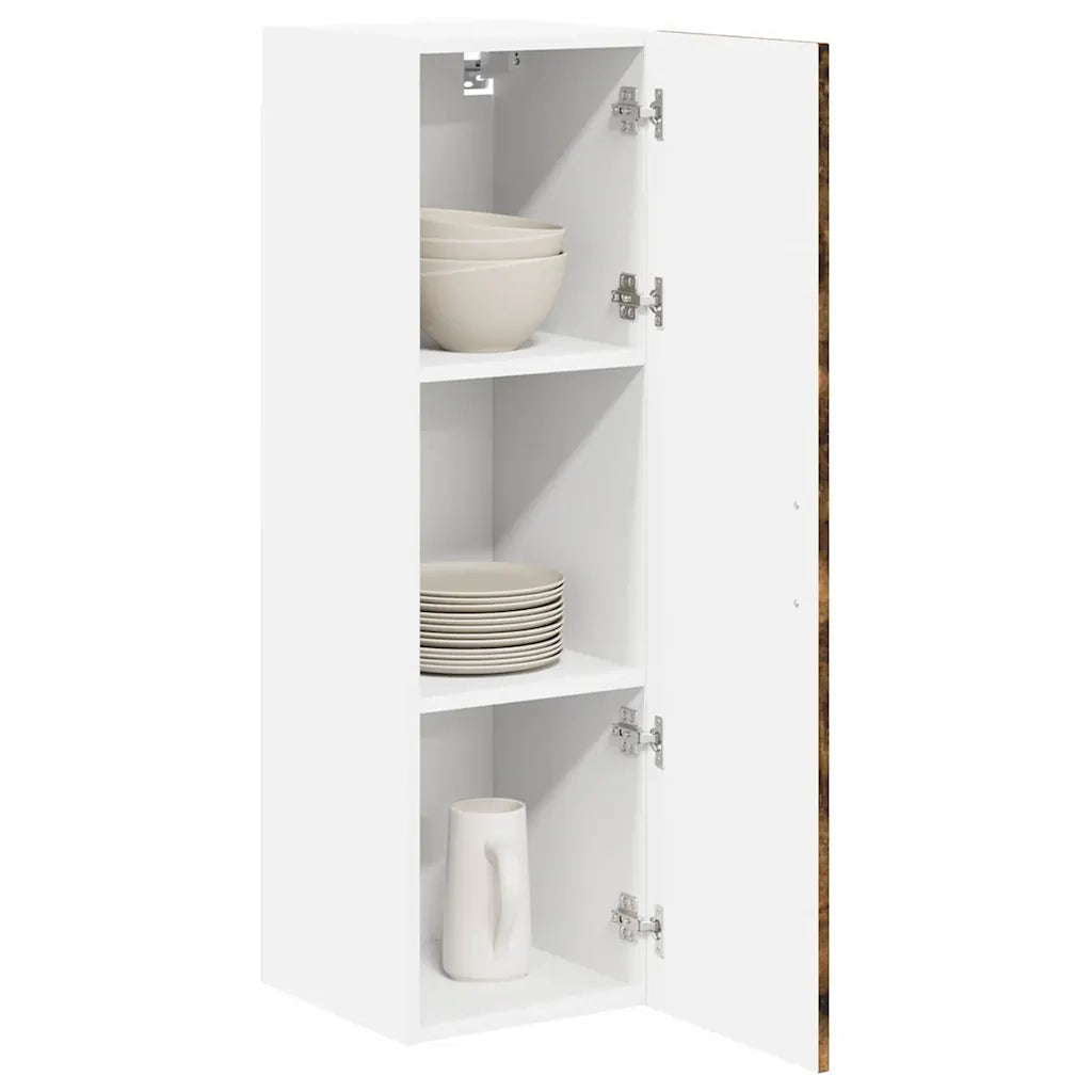 Armadietto a muro LUCCA Rovere Fumo 30 x 31 x 100 cm