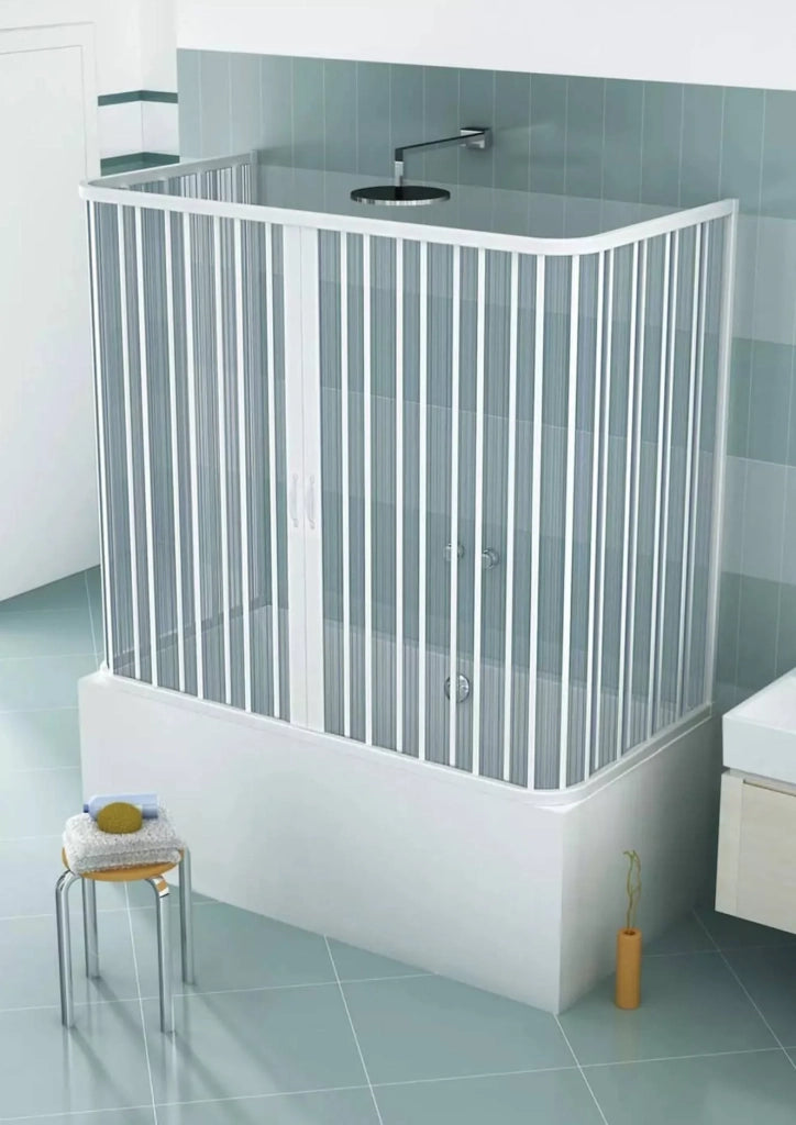 Box sopravasca Venusia 3 lati 70x160x70cm con apertura centrale