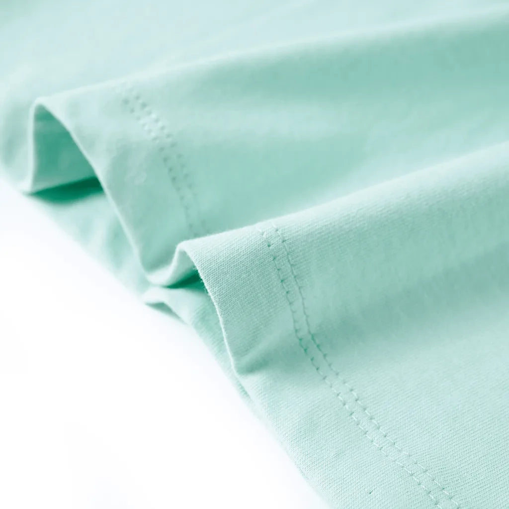 Maglietta da Bambina Menta Chiaro 104 12045