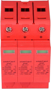 Dispositivo di protezione contro sovratensioni 3P 3.0KV - apparecchio di protezione contro fulmini per cavo di alimentazione - protezione contro sovratensioni - indicatore di avviso visivo.