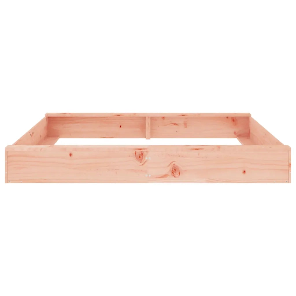 Sabbiera con Sedute Quadrata in Legno Massello di Douglas 825042