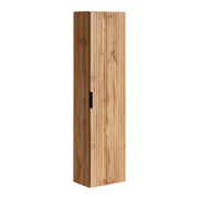 Colonna bagno sospesa NOXERA – 1 porta – Colore quercia wotan – Altezza 140 cm