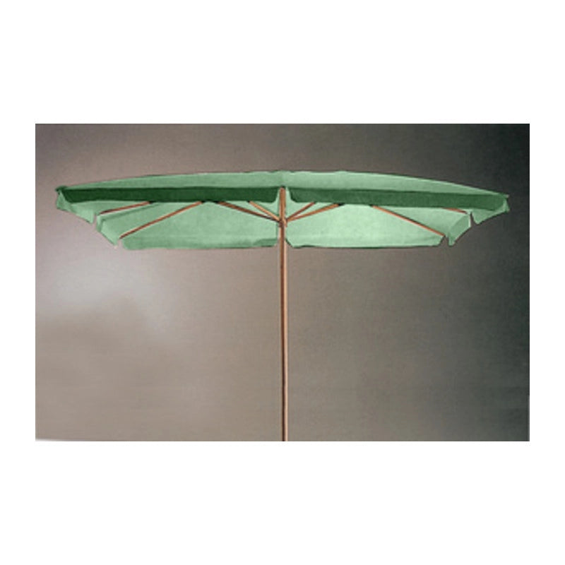 OMBRELLONE IN LEGNO PALO 48 200X300 CM VERDE- 1,0 pz
