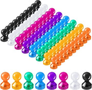 Magnetodi Neodymium - mini magneti a forma di cilindro - 80 pezzi - 11 x 17 mm - colore: variante