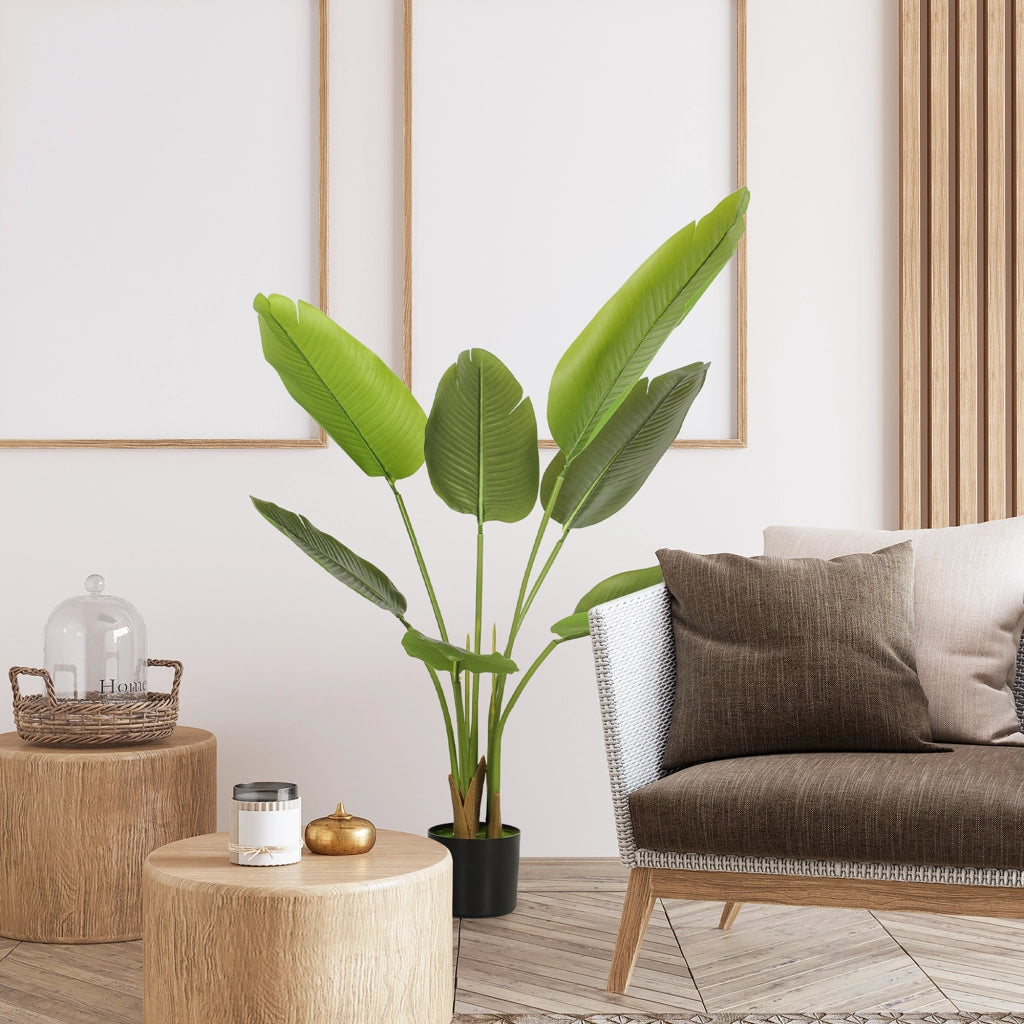 Albero artificiale con vaso ¨C zephmum ¨C verde 109 cm