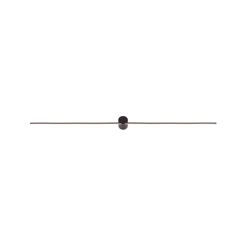 Applique bagno LED specchio Nowodvorski PIN nera 121cm