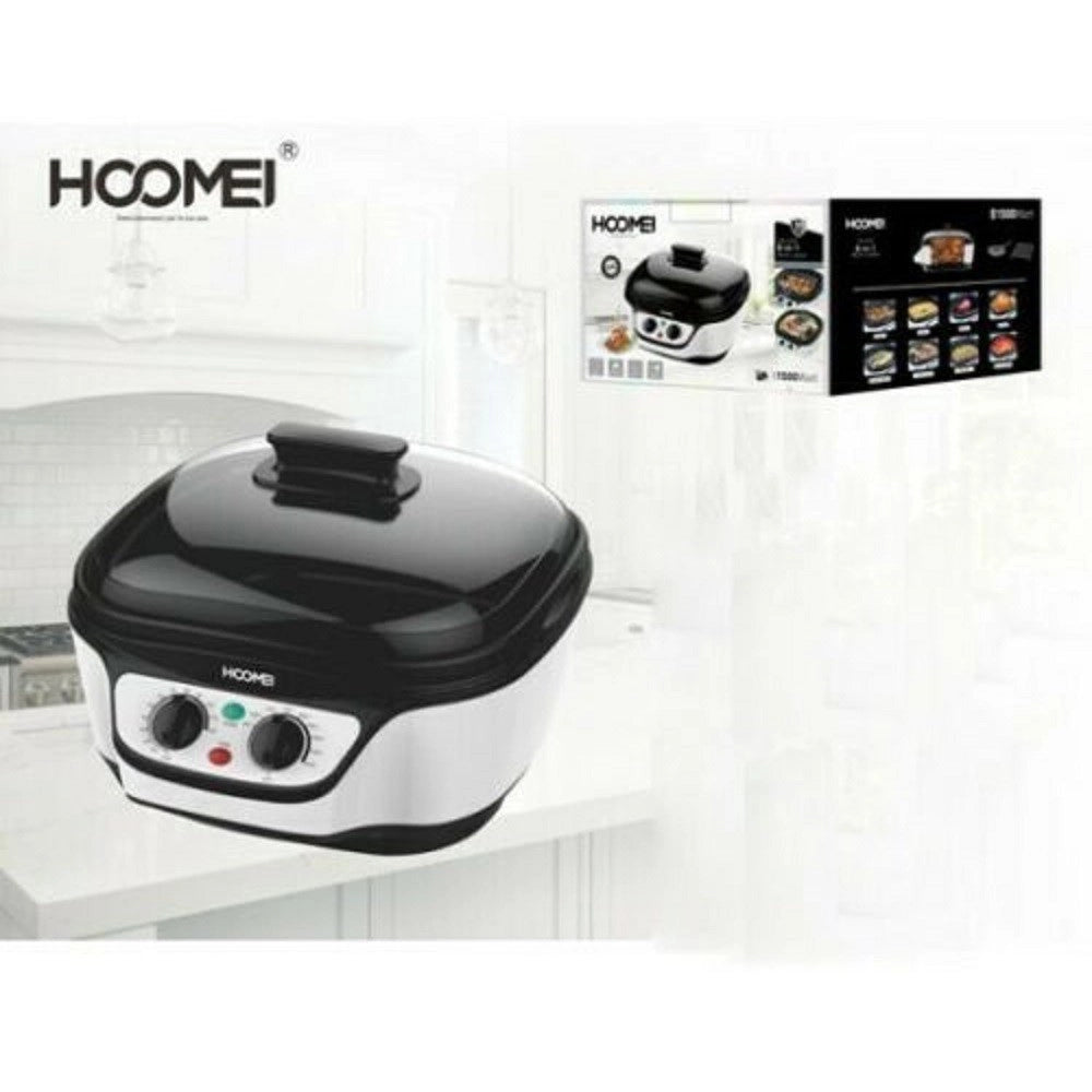 Trade Shop - Multi Cooker Elettrico 8in1 1500w 5lt Pentola Multifunzione Friggitrice Fornello -