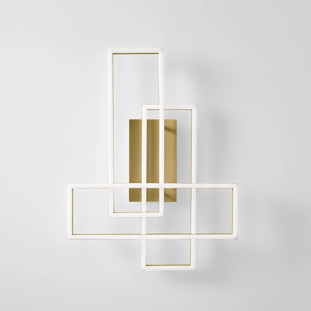 Plafoniera LED Dyana P 60W 1900lm 3000K in Alluminio Oro Spazzolato, Dimmerabile a Taglio di Fase, Luce Diretta - Gealuce